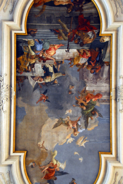Painted ceiling of il Gesuati, Venice