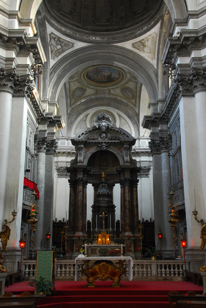 Interior of il Gesuati, Venice