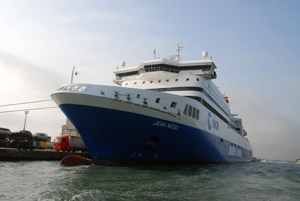 ANEK Lines Ferry Jean Nicoli at the Tronchetto ferry terminal, Port of Venice