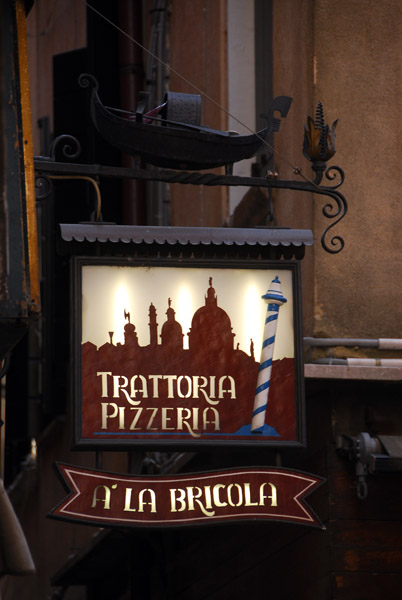 Trattoria Pizzeria  la Bricola, Venice
