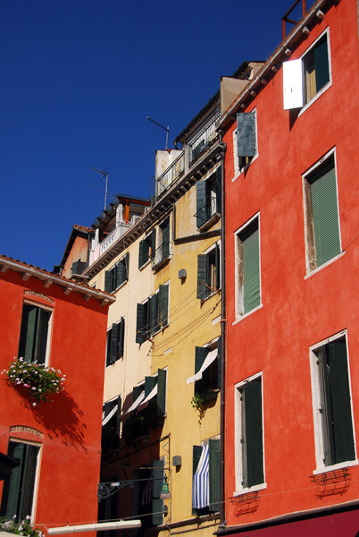 Venice houses to the north of San Marco