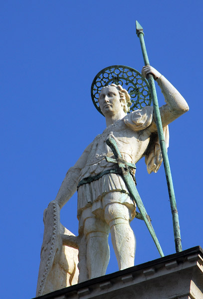 Saint Teodoro of Amasea on a column, Piazzetta San Marco