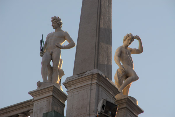 Nude statues, St. Mark's Square