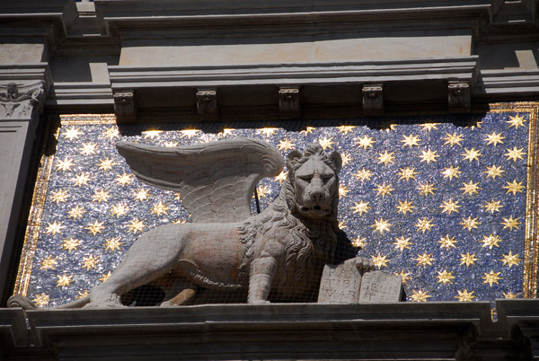 The symbol of Venice, the Lion of St. Mark