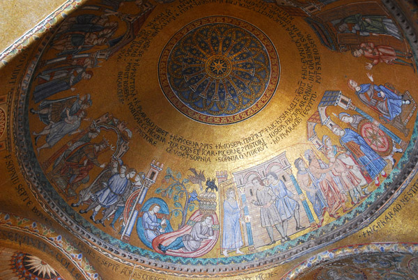 San Marco Mosaics - Atrium, Second Cupola of Joseph