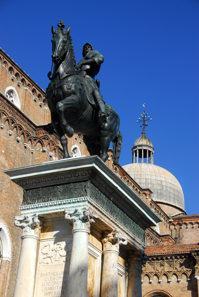 Bartolomeo Colleoni Equestrian Monument by Andrea del Verocchio, Campo Giovanni e Paolo Santissimi