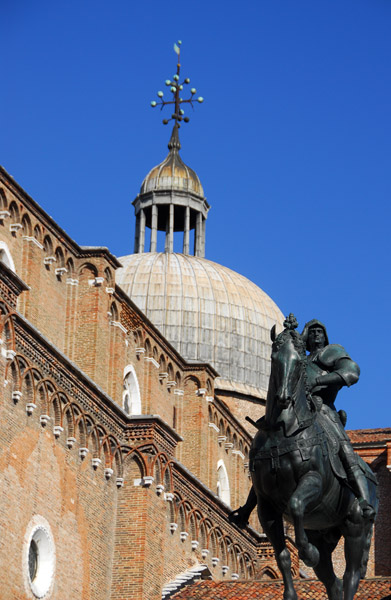 The dome of San Zanipolo, Venice