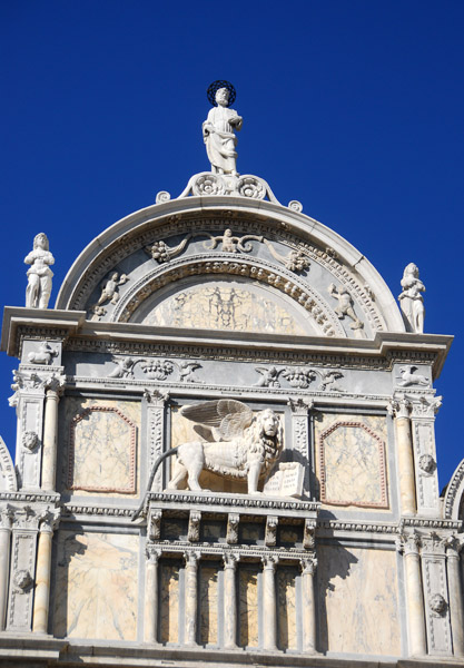 Venetian Scuole Grandi were founded as charitable and religious organizations for the laity