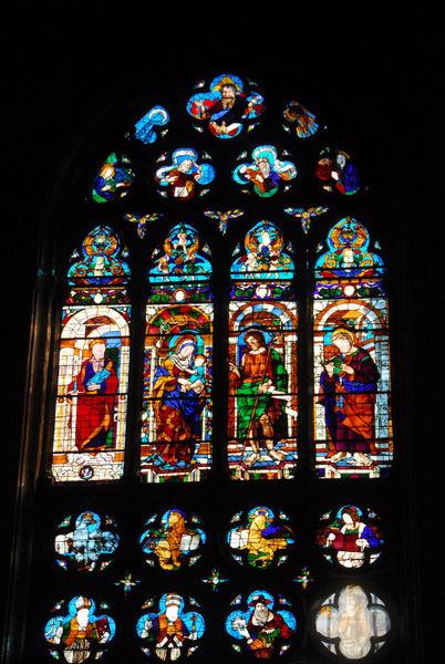 Stained glass windows of San Zanipolo, Venice