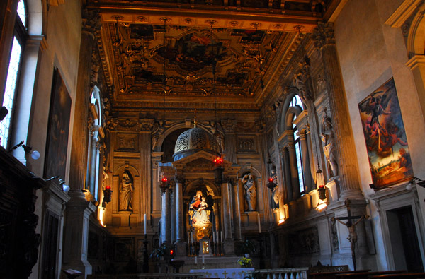 Chapel of Our Lady of the Rosary built to commemorate victory over the Turks at the Battle of Lepanto in 1571