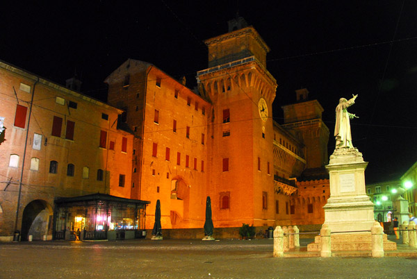 Piazza Savonarola and Castello Estense, Ferrara