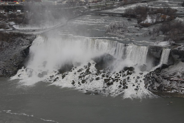 American Falls - Niagara - from Skylon Tower, winter
