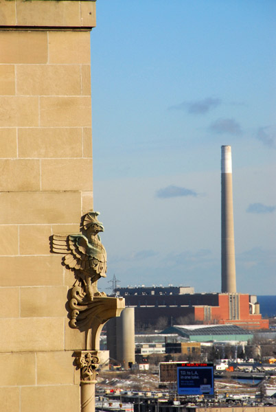 Architectural detail of the Royal York, 1929