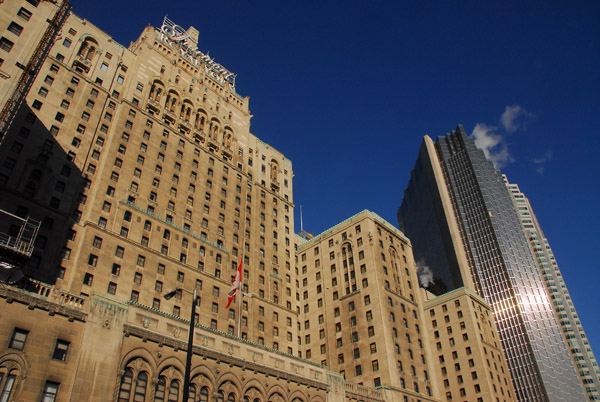 Fairmont Royal York Hotel and Royal Bank Plaza, RBC, Toronto
