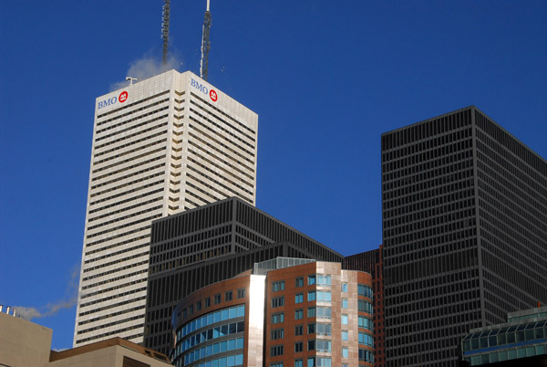 Toronto Central Business District - BMO (First Bank Tower) and TD Centre (Toronto Dominion)