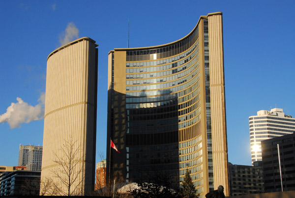 Toronto's iconic New City Hall, 1965