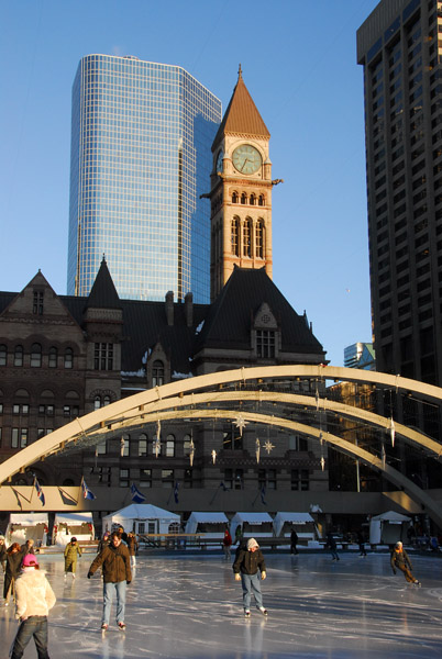 Nathan Phillips Square skating rink, Toronto