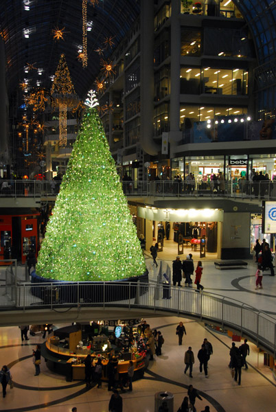 Christmas tree, Eaton Centre, Toronto