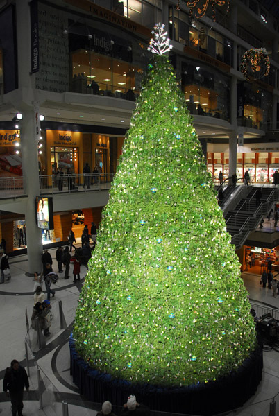Christmas tree, Eaton Centre, Toronto