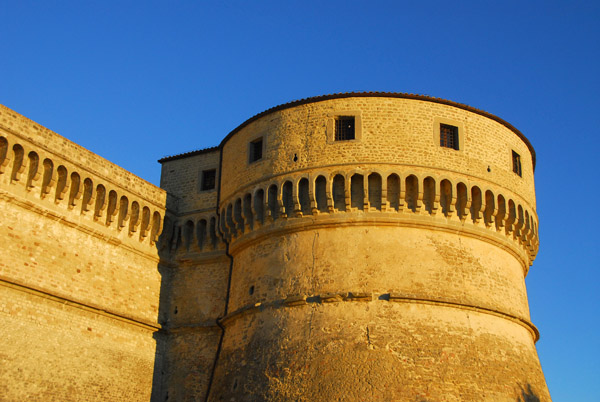 Fortress of San Leo, evening