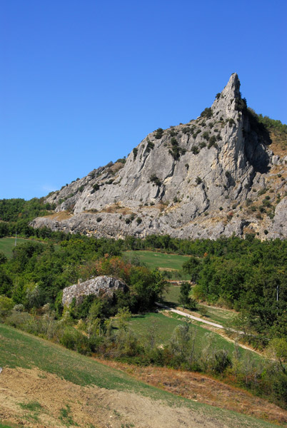 Pinnacle in the Apennine Mountains