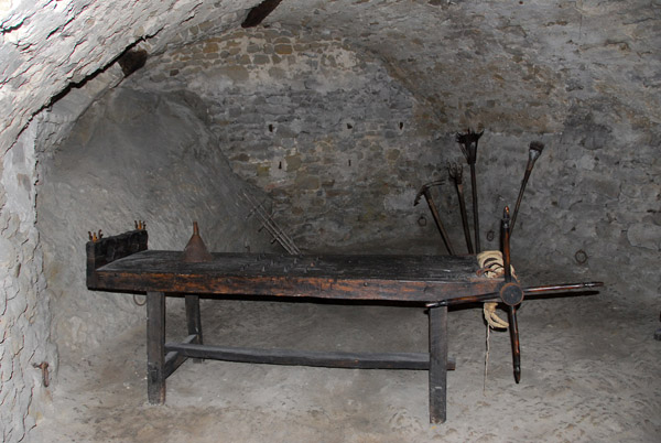 Medieval torture device - Rack, San Leo