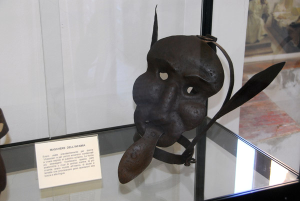 Iron Mask - Maschere Dell'Infamia, Museum of Medieval Torture Instruments, San Leo