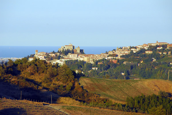 Verucchio seen from Montebello