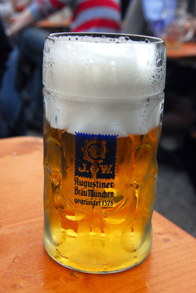 Finally, a beer for me....Augustiner Bräu München