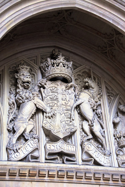 Victoria Tower entrance, Palace of Westminster