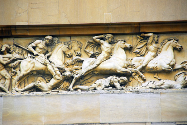 Frieze with classical scene, Buckingham Palace