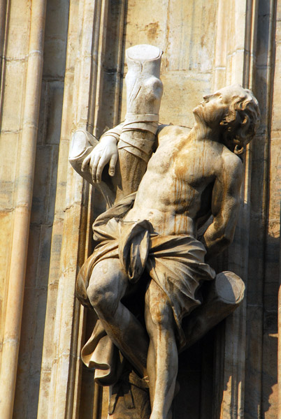 Milan Cathedral sculpture - martyrs series