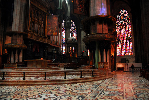 Transcept in front of the Main Altar, Milan Cathedral