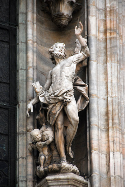 Milan Cathedral sculpture - martyrs series