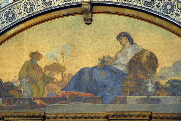 Asia mosaic - Galleria Vittorio Emanuelle II, Milan