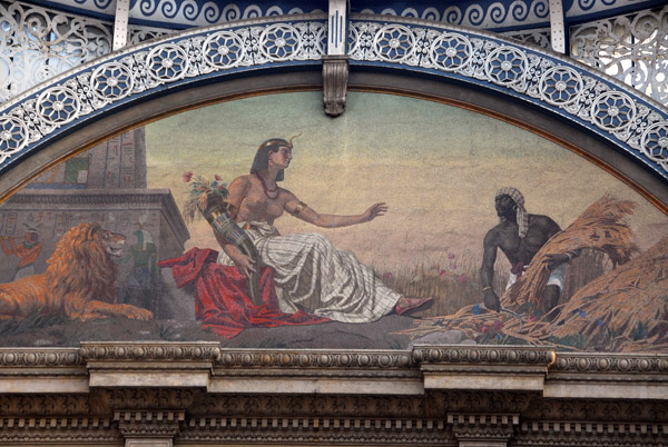 Africa  mosaic - Galleria Vittorio Emanuelle II, Milan