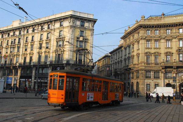 Milan tram, Cordusio Square