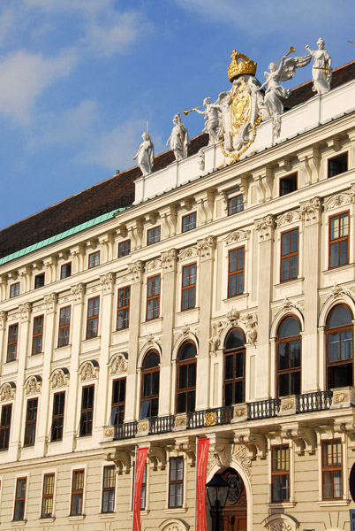 In Der Burg, Hofburg courtyard