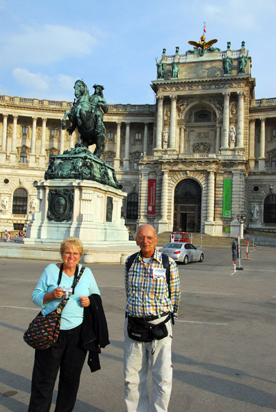 Mom & Dad in Vienna, Sep 2006