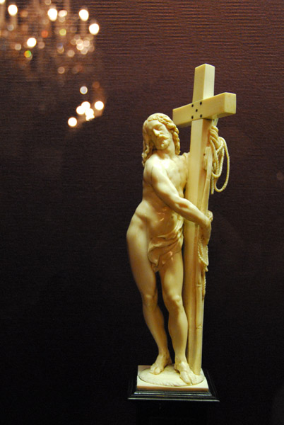 The Risen Christ, ivory, after Michelangelo ca 1640