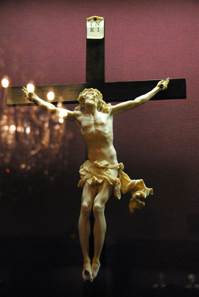 Ivory crucifix, by Gabriel Grupello ca 1700