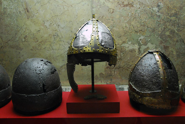 Helmets unearthed at Ephesus