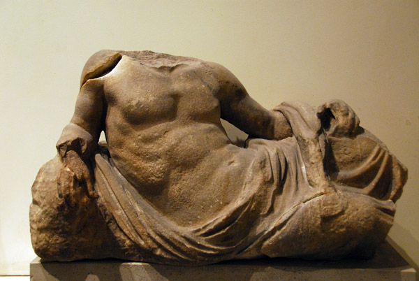 Pediment sculpture from the Hieron, Samothrake, Ephesus Museum
