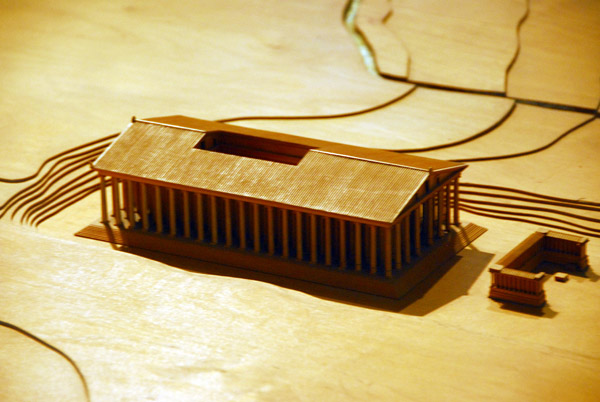 Model of the Temple of Artemis, Ephesus, one of the Seven Wonders of the Ancient World