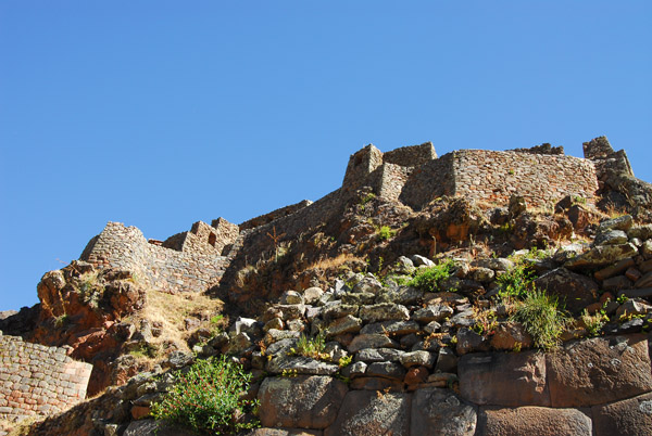 Q'allaqasa - the Citadel at the summit of Pisaq's mountain