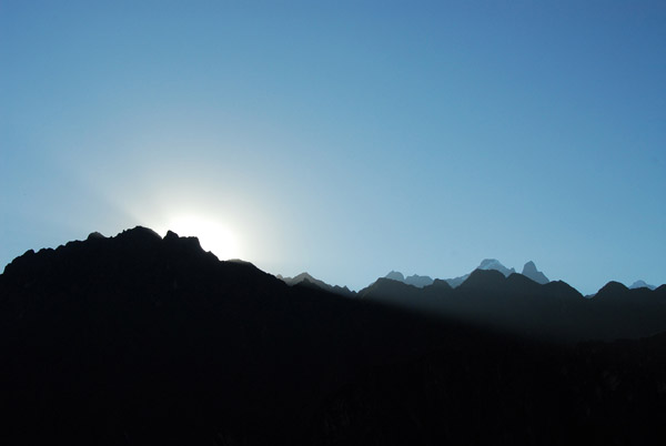 Sunrise, Machu Picchu