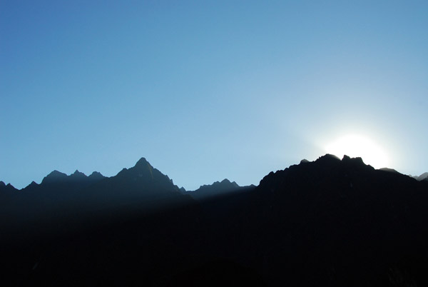 Sunrise, Machu Picchu
