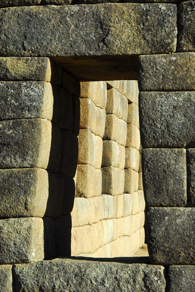 Temple window, Machu Picchu