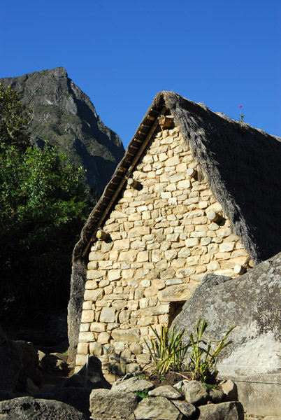 Restore hut, Machu Picchu