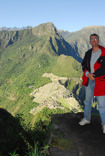 From the Wayna Picchu terraces